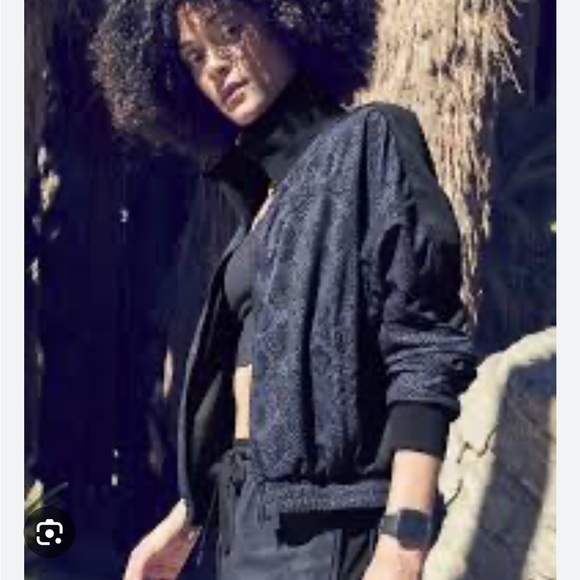 Athleta Brooklyn Track Bomber Small Jacket - Picture 5 of 5